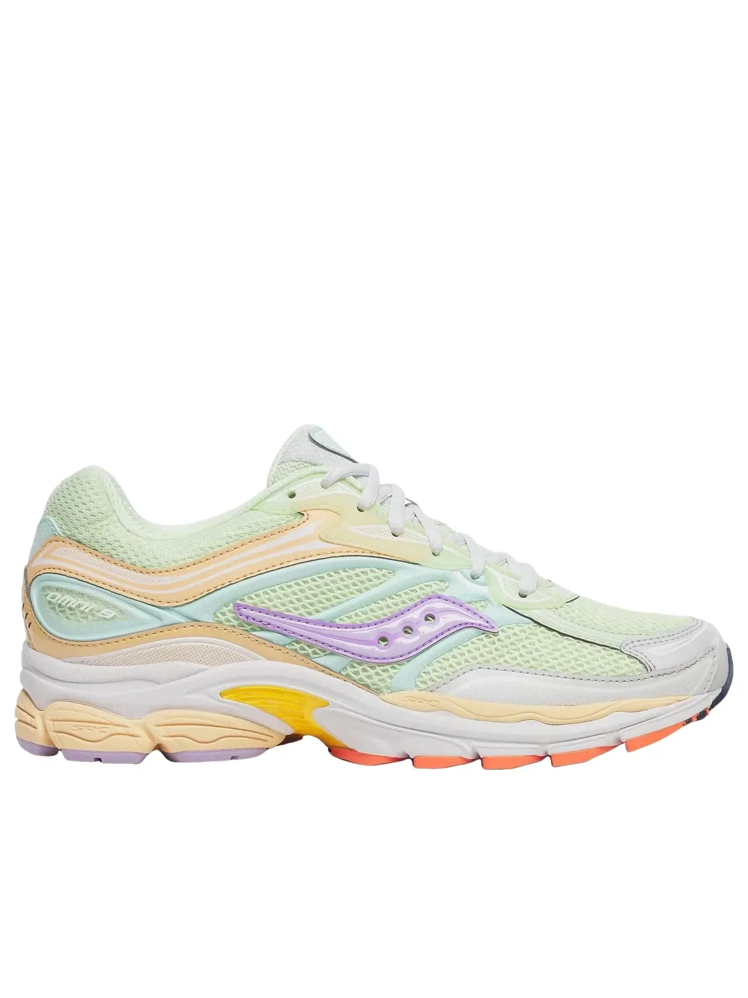 Кроссовки Saucony Progrid Omni 9 Prism 'Lime Ordchid' S71034-1 — изображение 2 из 6, зеленый