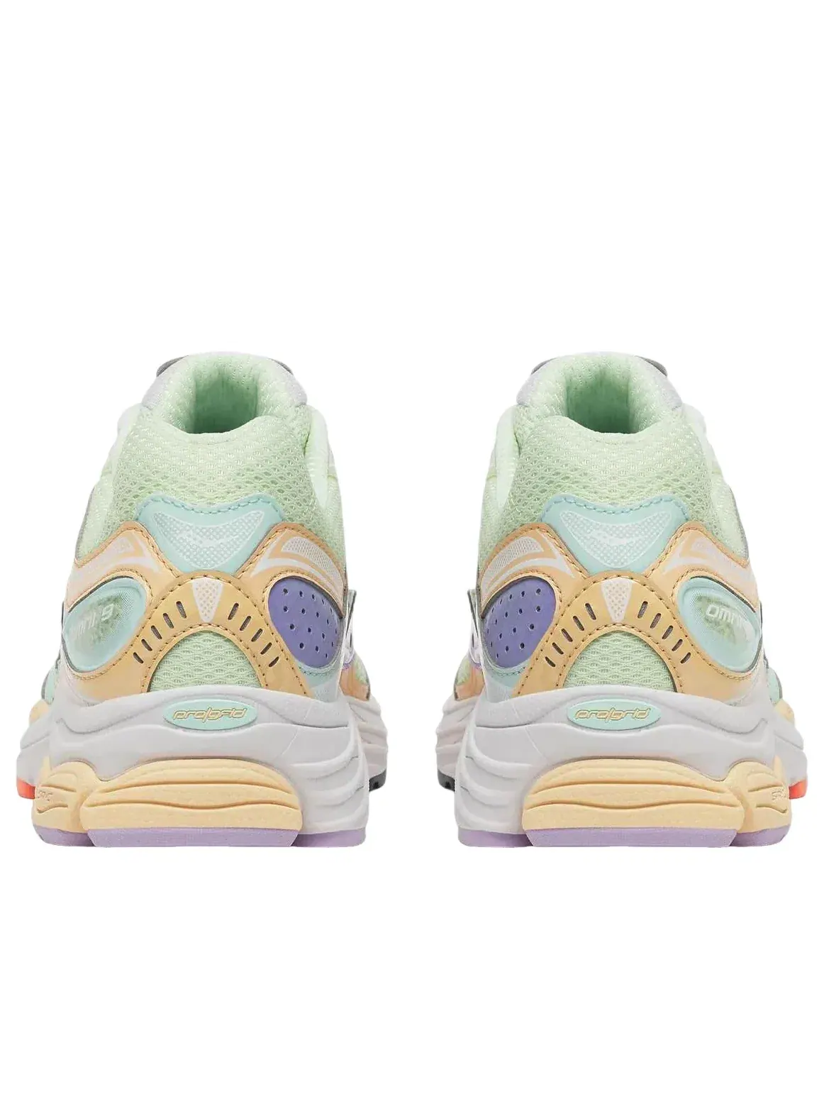 Кроссовки Saucony Progrid Omni 9 Prism 'Lime Ordchid' S71034-1 — изображение 4 из 6, зеленый