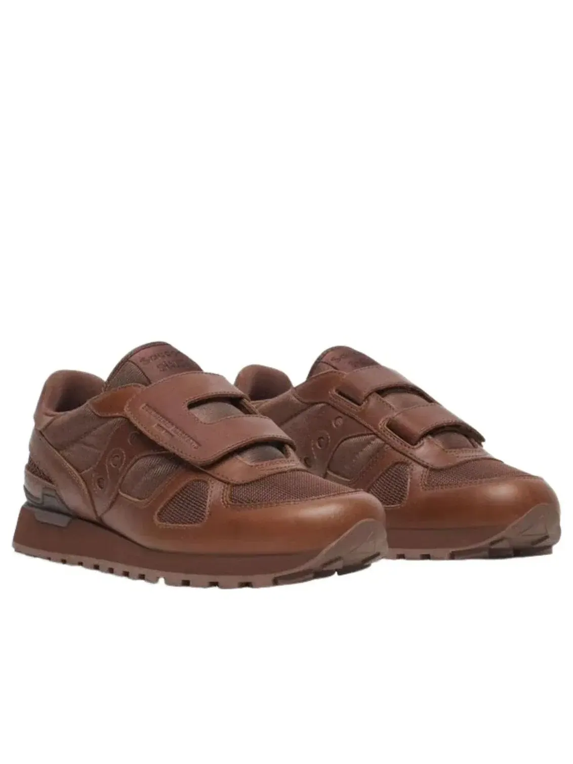 Кроссовки Saucony x Engineered Garments Shadow Double Velcro 'Brown' S71045-2 — изображение 2 из 5, коричневый