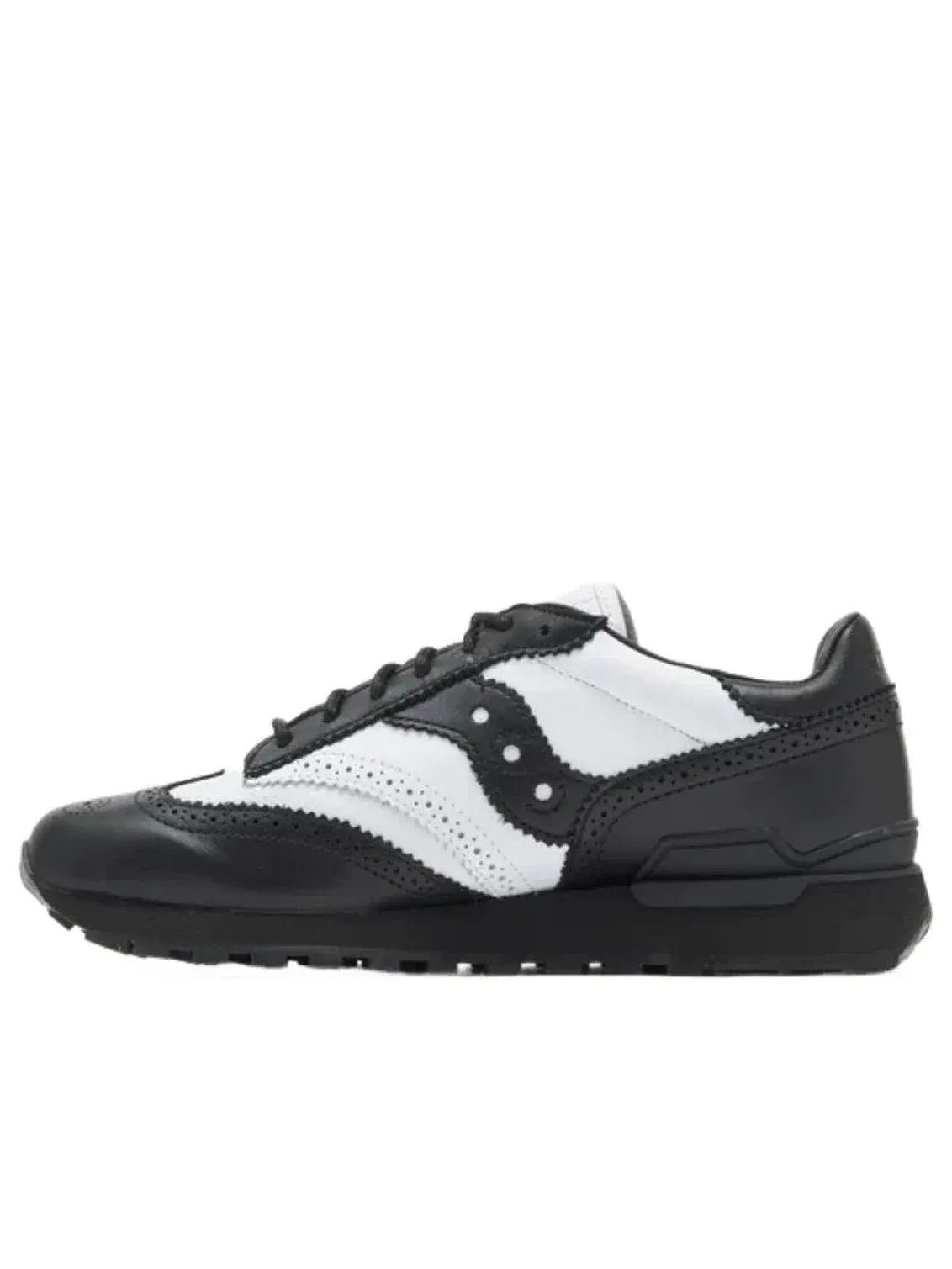 Мужские кроссовки с кожаным верхом Shadow Saucony — изображение 1 из 5, черный