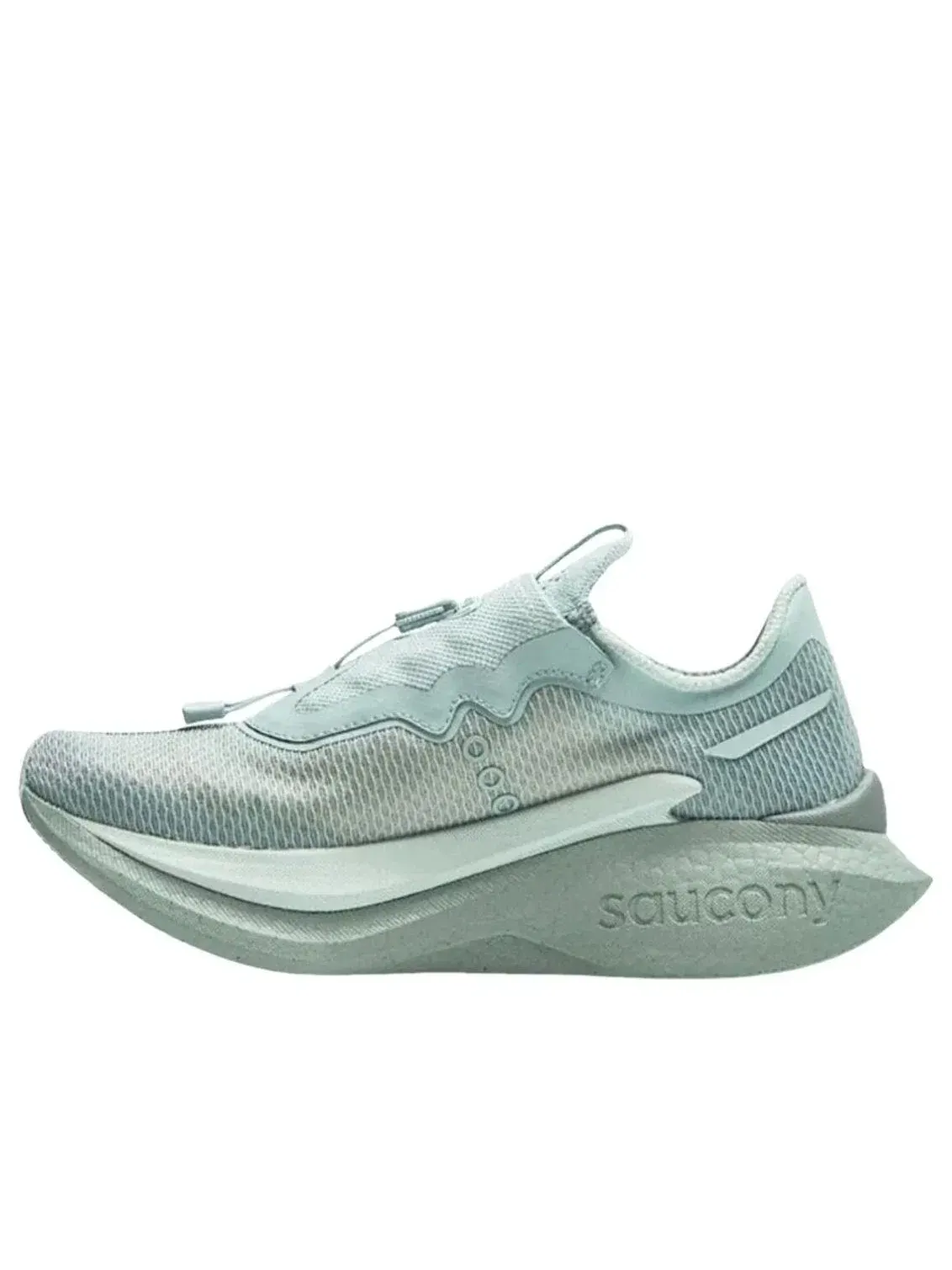 Мужские беговые кроссовки с шнуровкой Endorphin Pro 5 Saucony — изображение 1 из 5, бирюзовый