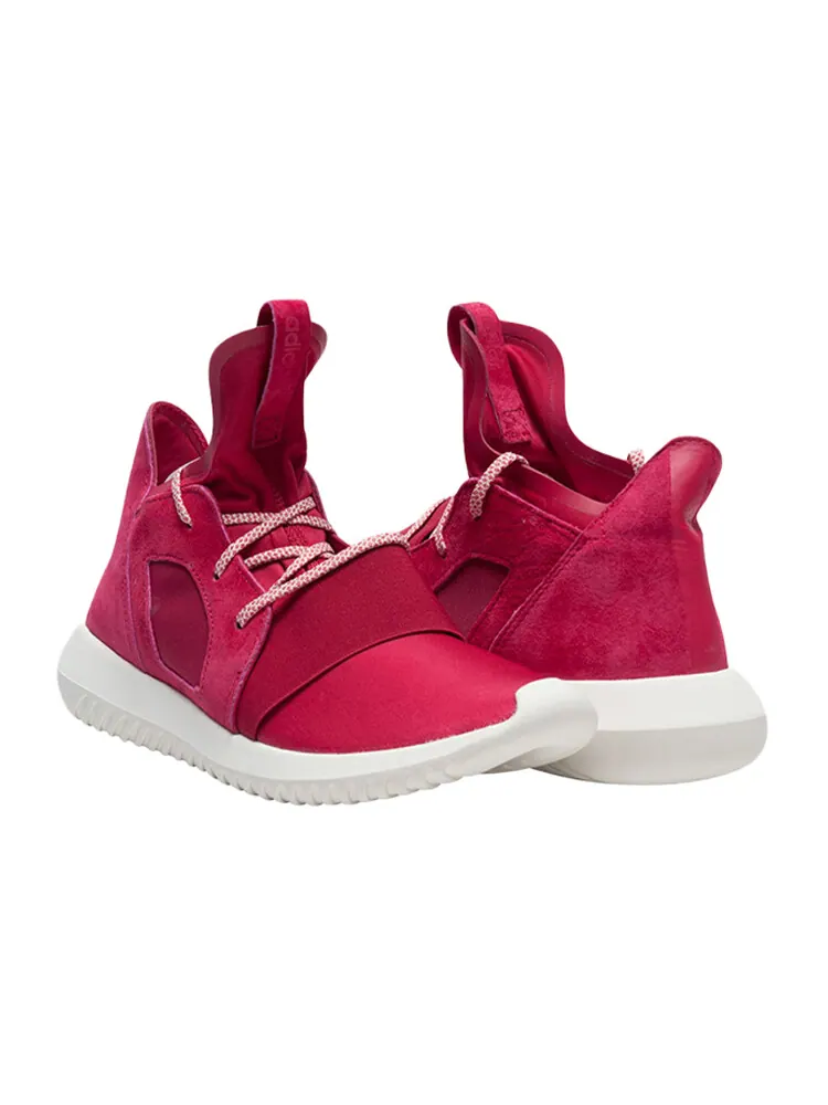Кроссовки Adidas Originals Tubular Defiant Pink/White Women's — изображение 3 из 5, красный
