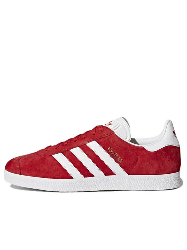 Кроссовки газель Adidas — изображение 1 из 4, красный/белый