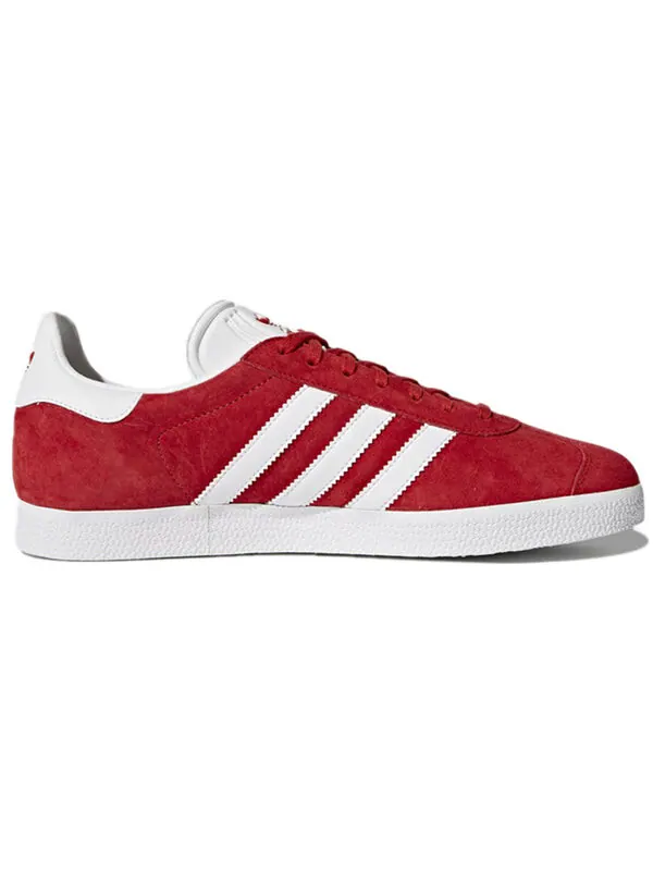 Кроссовки газель Adidas — изображение 2 из 4, красный/белый