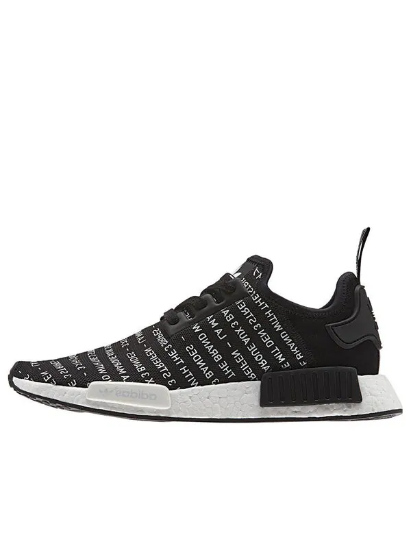 Кроссовки оригиналы nmd_r1 Adidas — изображение 1 из 1, черный/черный