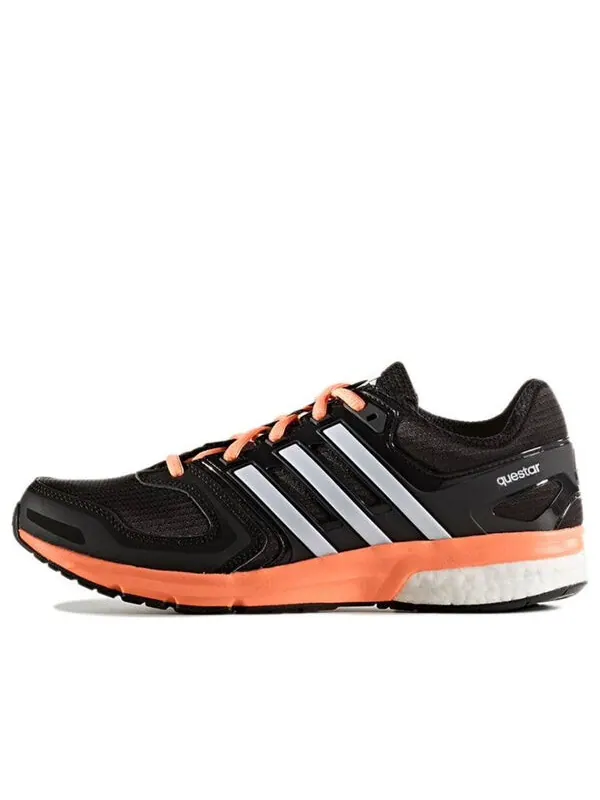 Кроссовки questar Adidas — изображение 1 из 3, черный/белый/оранжевый