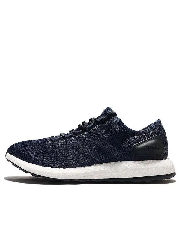 Кроссовки pure boost clima Adidas — изображение 1 из 4, синий/белый