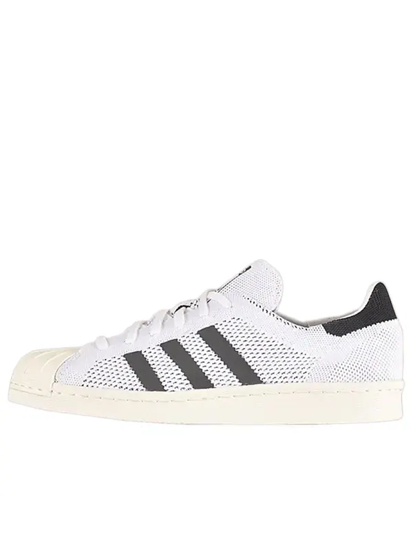 Кроссовки superstar 80s primeknit Adidas — изображение 1 из 3, белый