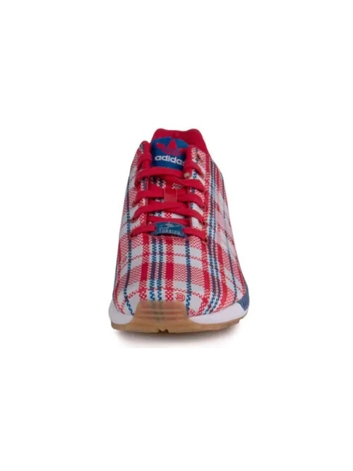 Кроссовки x clot zx flux Adidas — изображение 3 из 4, красный