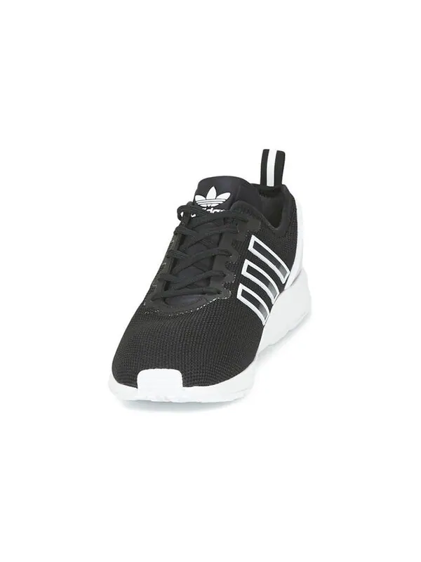 Кроссовки оригинальные zx flux cozy износостойкие кроссовки унисекс Adidas — изображение 3 из 4, черный/белый