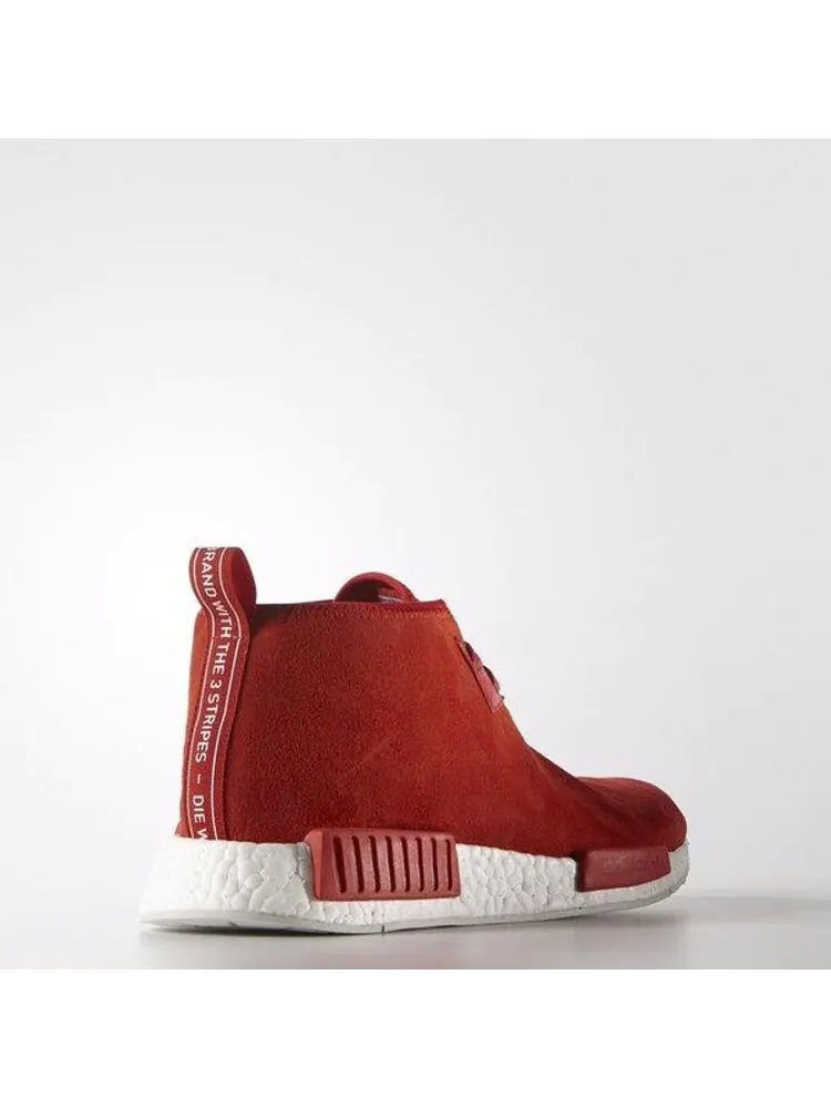 Кроссовки Adidas Originals NMD C1 Suede — изображение 3 из 4, красный