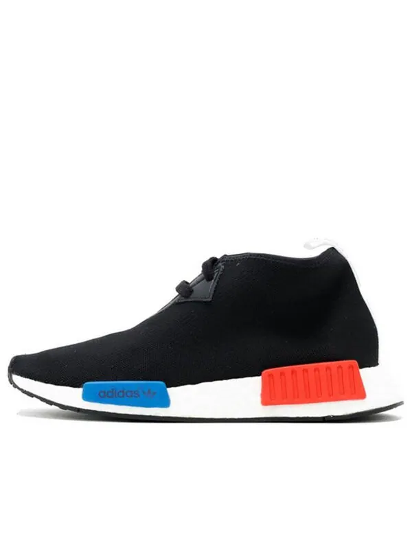 Кроссовки nmd_c1 'core black' Adidas — изображение 1 из 4, красный-синий