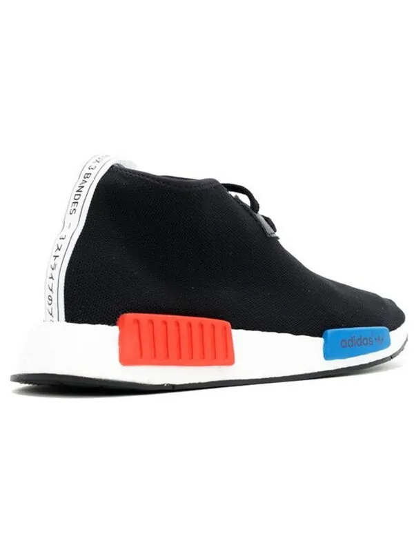Кроссовки nmd_c1 'core black' Adidas — изображение 3 из 4, красный-синий