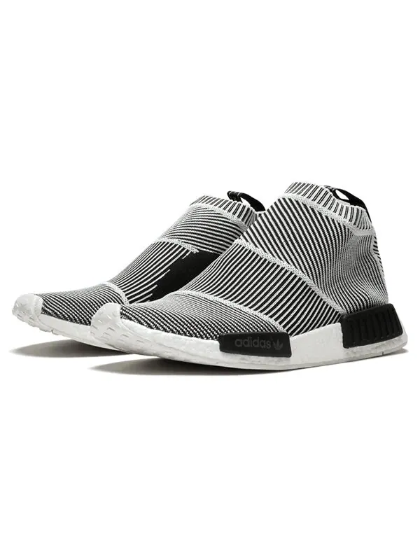 Кроссовки nmd_cs1 primeknit Adidas — изображение 2 из 4, белый