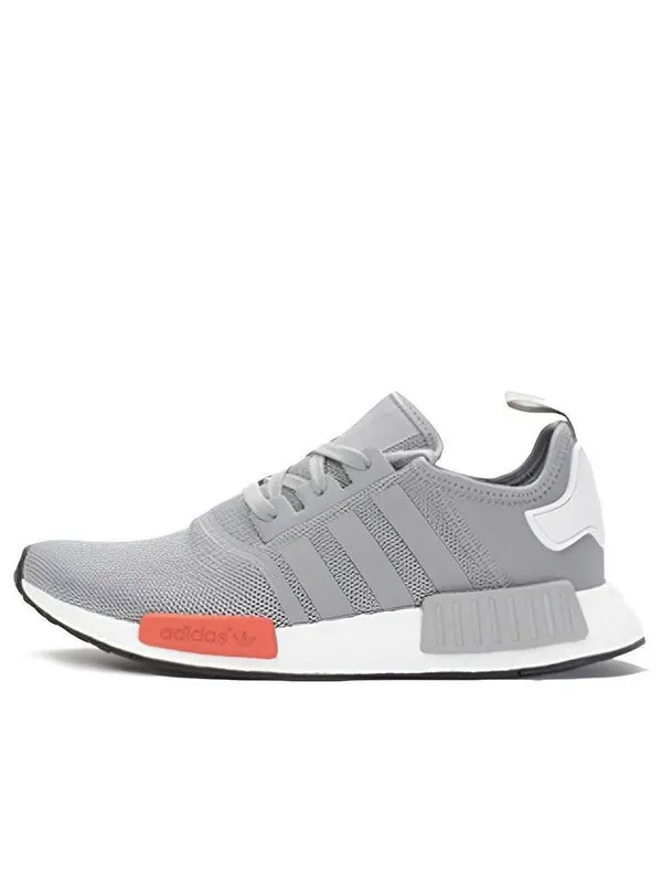 Кроссовки nmd runner Adidas — изображение 1 из 3, светлый серый/белый