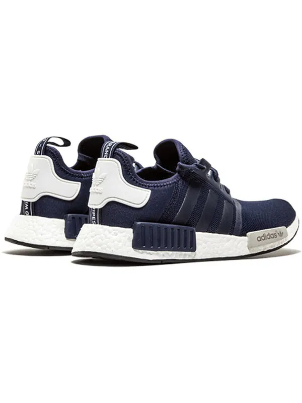 Кроссовки nmd_r1 Adidas — изображение 3 из 4, темно-синий/белый