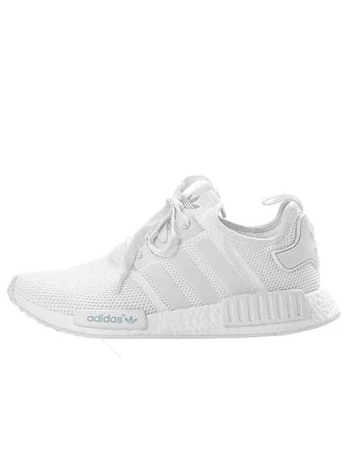 Кроссовки nmd_r1 Adidas — изображение 1 из 4, белый/белый-серый