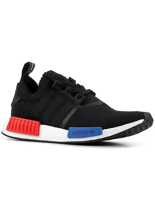 Кроссовки nmd primeknit Adidas — изображение 2 из 4, черный/белый
