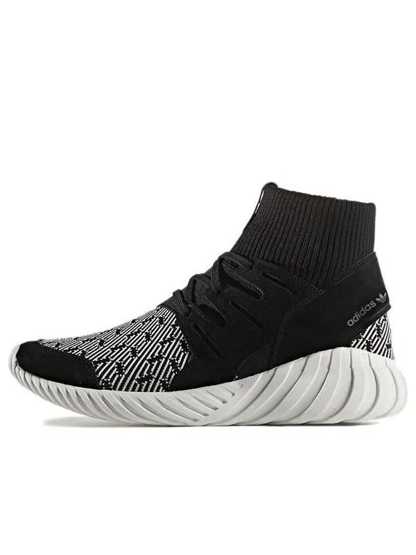 Кроссовки трубчатые doom primeknit Adidas — изображение 1 из 4, черный/белый