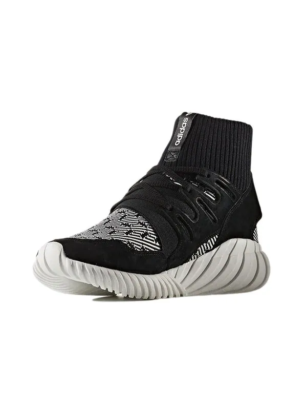 Кроссовки трубчатые doom primeknit Adidas — изображение 3 из 4, черный/белый