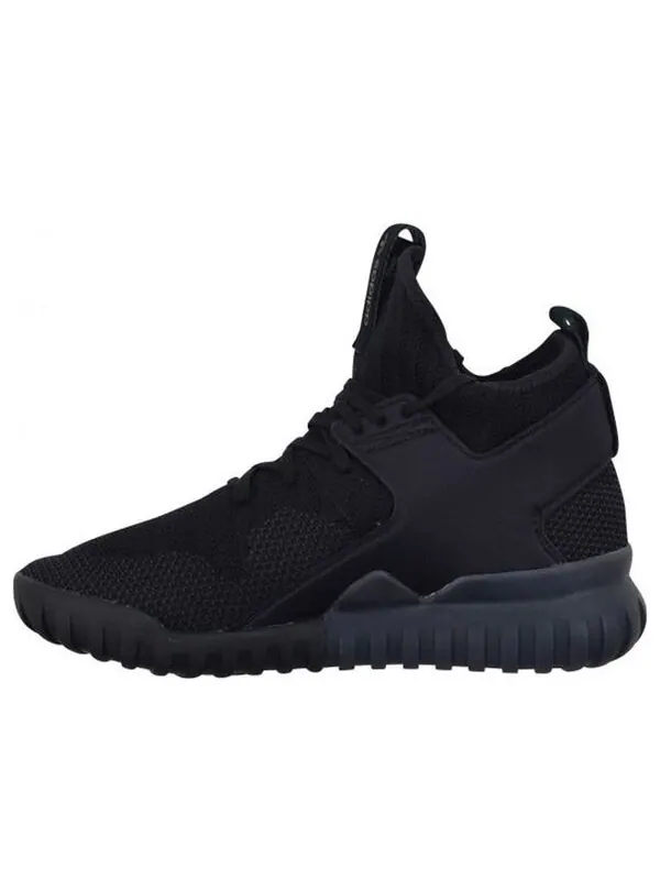 Кроссовки трубчатые x primeknit Adidas — изображение 1 из 4, черный/темный серый