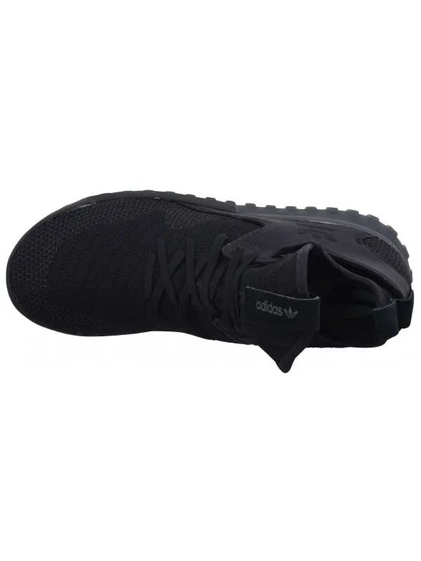 Кроссовки трубчатые x primeknit Adidas — изображение 3 из 4, черный/темный серый