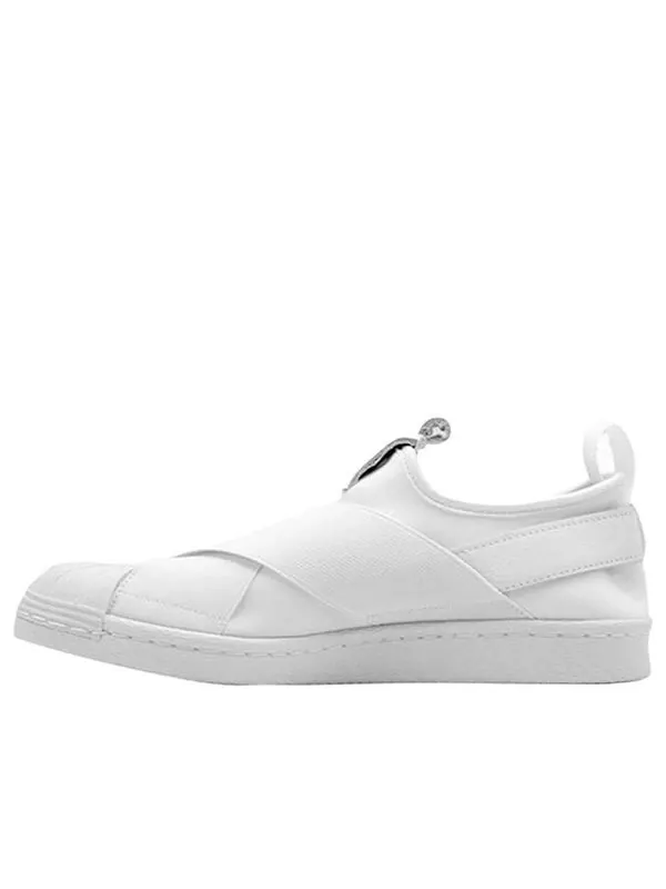 Кроссовки суперзвезда слип-он Adidas — изображение 2 из 4, белый/белый
