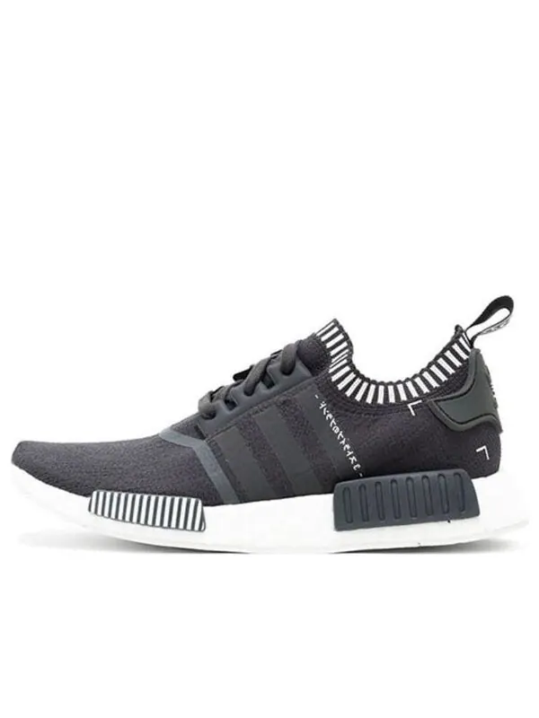 Кроссовки nmd_r1 pk Adidas — изображение 1 из 4, серый/белый