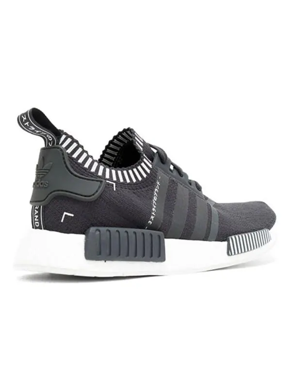 Кроссовки nmd_r1 pk Adidas — изображение 3 из 4, серый/белый