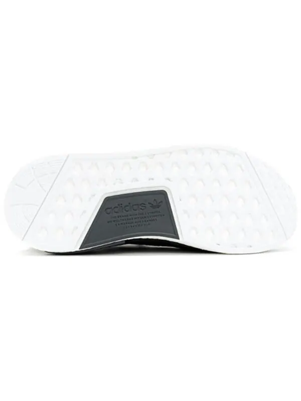 Кроссовки nmd_r1 pk Adidas — изображение 4 из 4, серый/белый