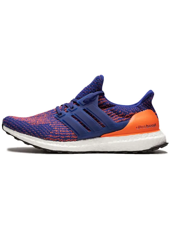 Кроссовки ультрабуст 3.0 Adidas — изображение 2 из 4, синий/оранжевый