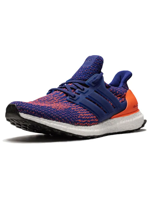 Кроссовки ультрабуст 3.0 Adidas — изображение 3 из 4, синий/оранжевый