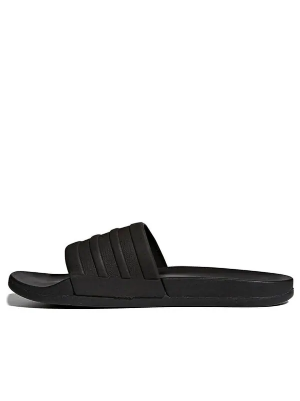 Тапочки adilette cloudfoam plus mono slide 'black' Adidas — изображение 1 из 4, черный