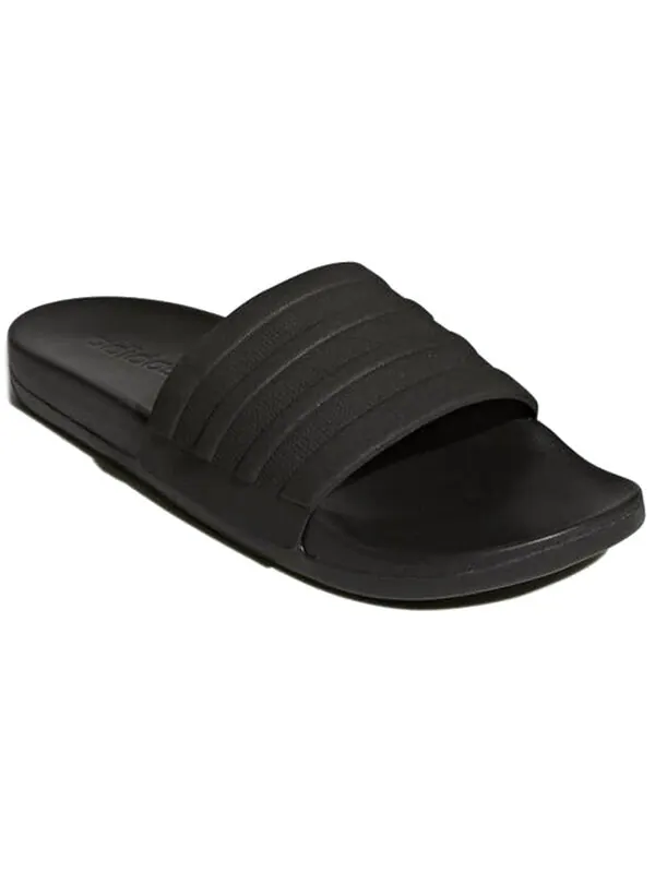 Тапочки adilette cloudfoam plus mono slide 'black' Adidas — изображение 3 из 4, черный