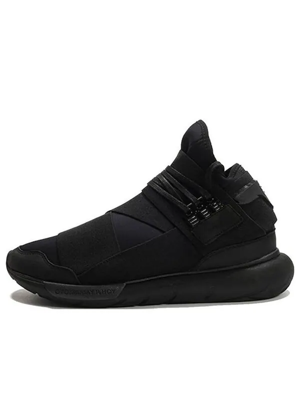 Кроссовки y-3 qasa high 'triple black' Adidas — изображение 1 из 3, черный