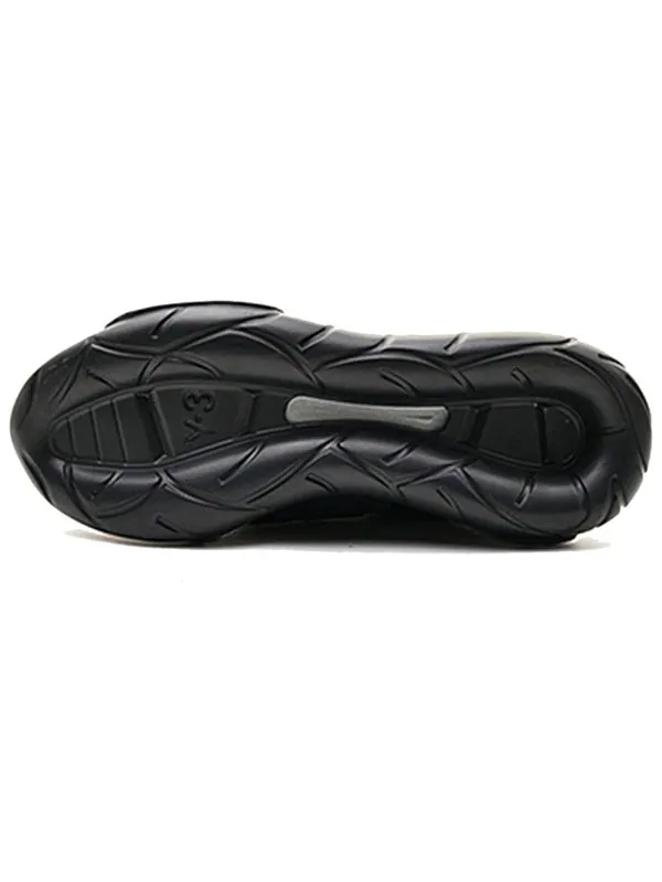 Кроссовки y-3 qasa high 'triple black' Adidas — изображение 3 из 3, черный
