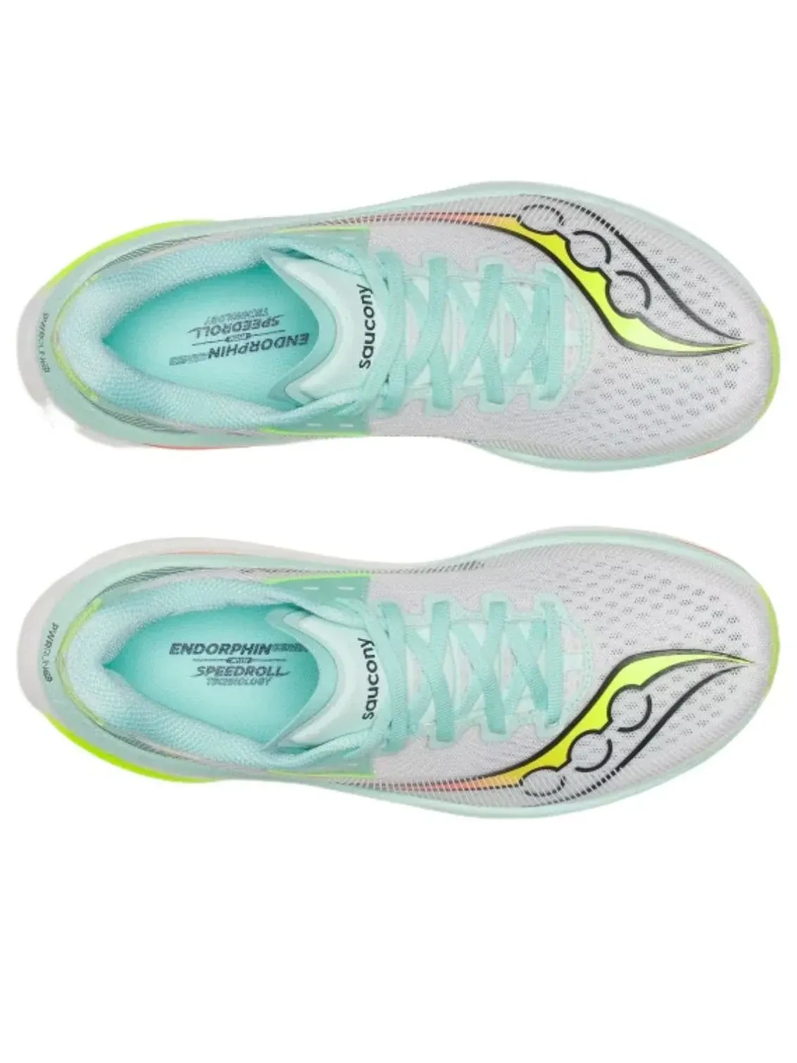 Кроссовки (WMNS) Saucony Endorphin Azura 'Lake Green' — изображение 5 из 6, зеленый
