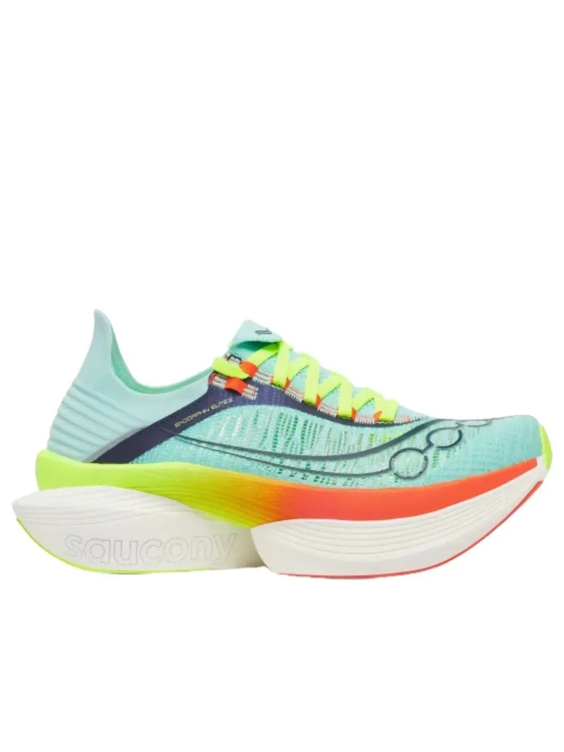 Кроссовки Saucony Endorphin Elite 2 'Lake Green' — изображение 2 из 5, зеленый