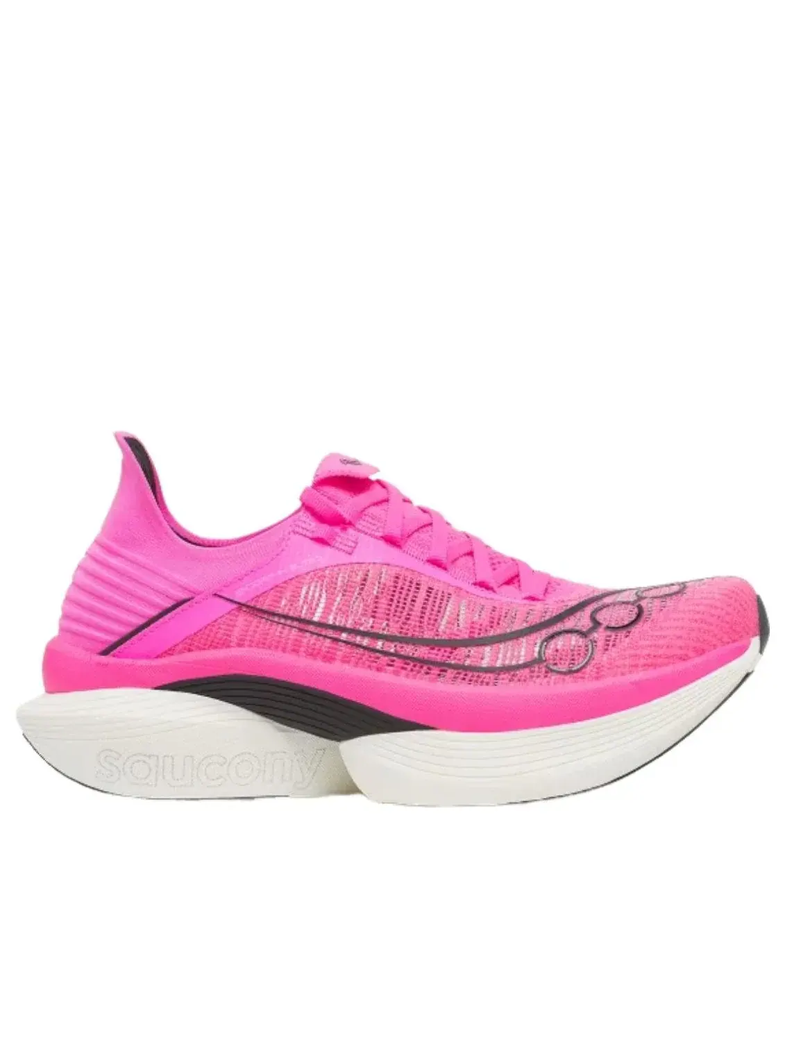 Кроссовки Saucony Endorphin Elite 2 'Neon Pink' — изображение 2 из 5, розовый