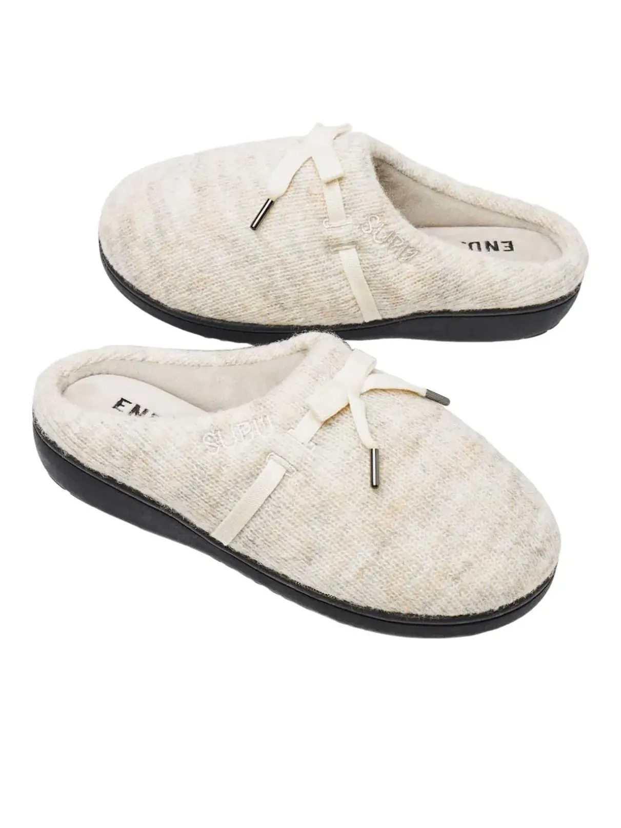 Тапочки SUBU x End Winter Knit 'Tan Beige' SB-END-15 — изображение 2 из 2, бежевый