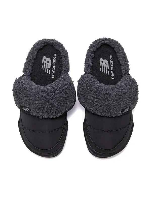 Тапочки пуфли New Balance — изображение 3 из 3, черный/серый