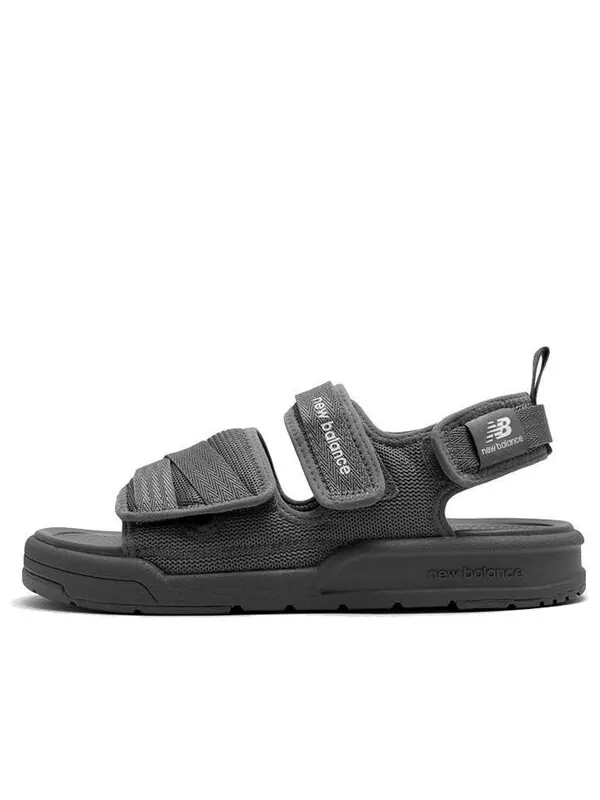 Сандалии 3206 series velcro open toe flat heel sports dark grey sandals 'dark gray white' New Balance — изображение 1 из 4
