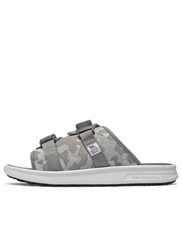 Тапочки 330 slides 'grey' New Balance — изображение 1 из 4, серый