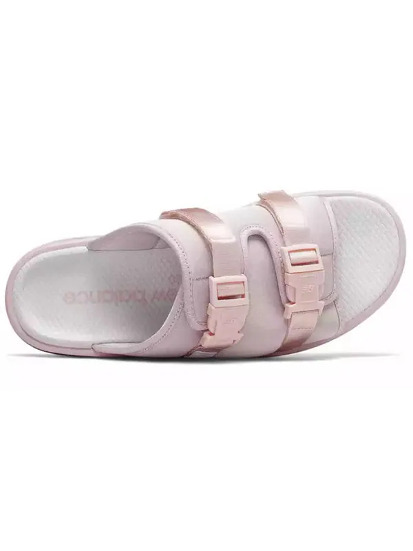 Тапочки 330 slides 'pink white' New Balance — изображение 3 из 4, розовый
