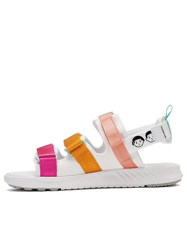 Сандалии New Balance x Noritake 750 Sport Sandals White/Orange/Purple — изображение 1 из 4, фиолетовый