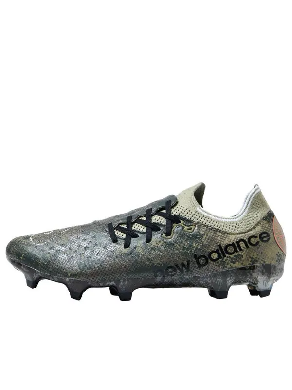 Кроссовки x stone island x raheem sterling furon v7 pro fg 'camo' New Balance — изображение 1 из 4, серый зеленый/черный