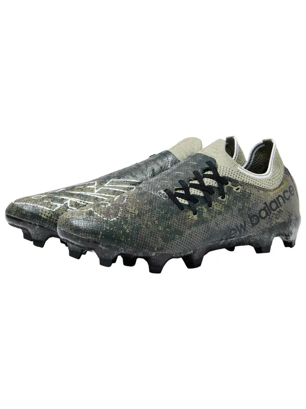 Кроссовки x stone island x raheem sterling furon v7 pro fg 'camo' New Balance — изображение 3 из 4, серый зеленый/черный