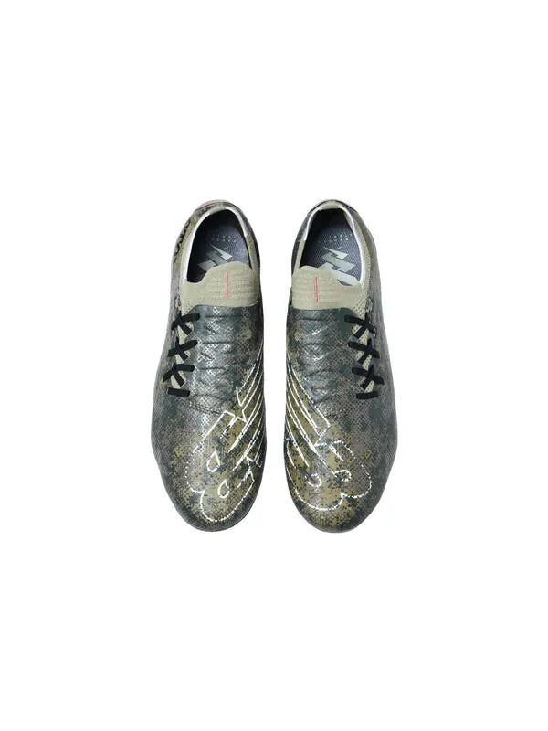 Кроссовки x stone island x raheem sterling furon v7 pro fg 'camo' New Balance — изображение 4 из 4, серый зеленый/черный