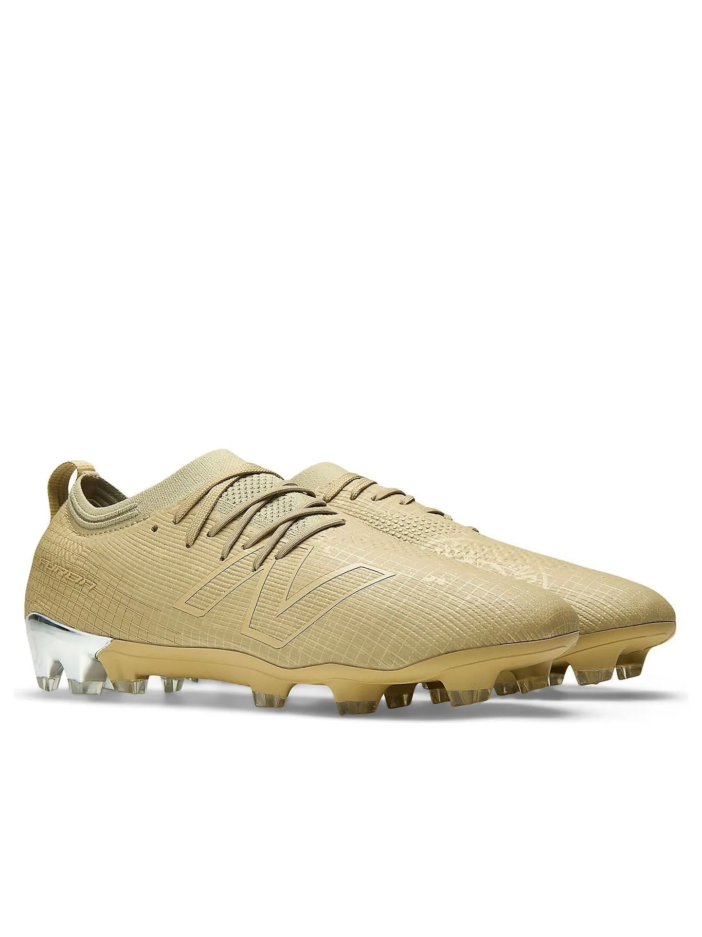 New Balance x Stone Island Furon Elite FG V8 'Boulder Metallic Silver' — изображение 4 из 6, металлик серебристый