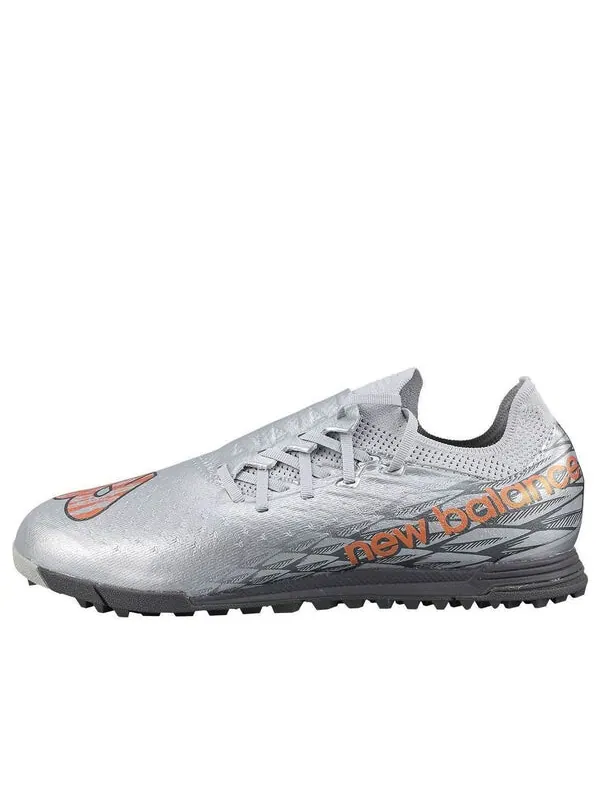 Кроссовки furon v7 pro tf New Balance — изображение 1 из 4, серебряный